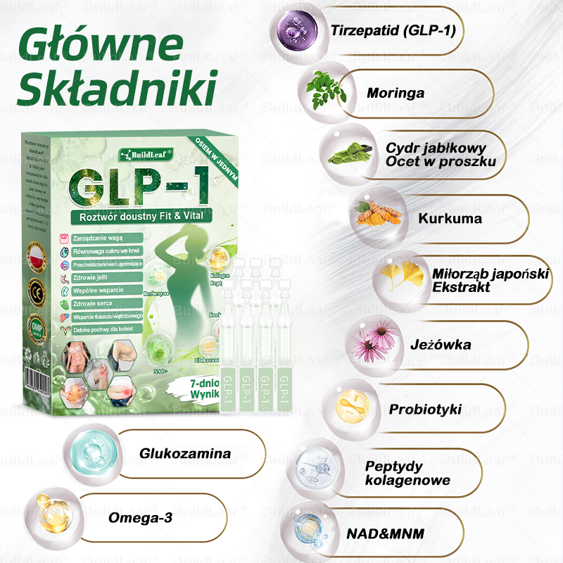 🏥Zalecenia Szpitala Uniwersyteckiego w Sofii | oficjalny sklep | 🍀𝑆𝑇𝐷𝘌𝘐® 𝐺𝐿𝑃-1 Odchudzanie Roztwór doustny -👨⚕️Otyłość, choroby sercowo-naczyniowe, cukrzyca, bezdech senny, problemy ze stawami i inne