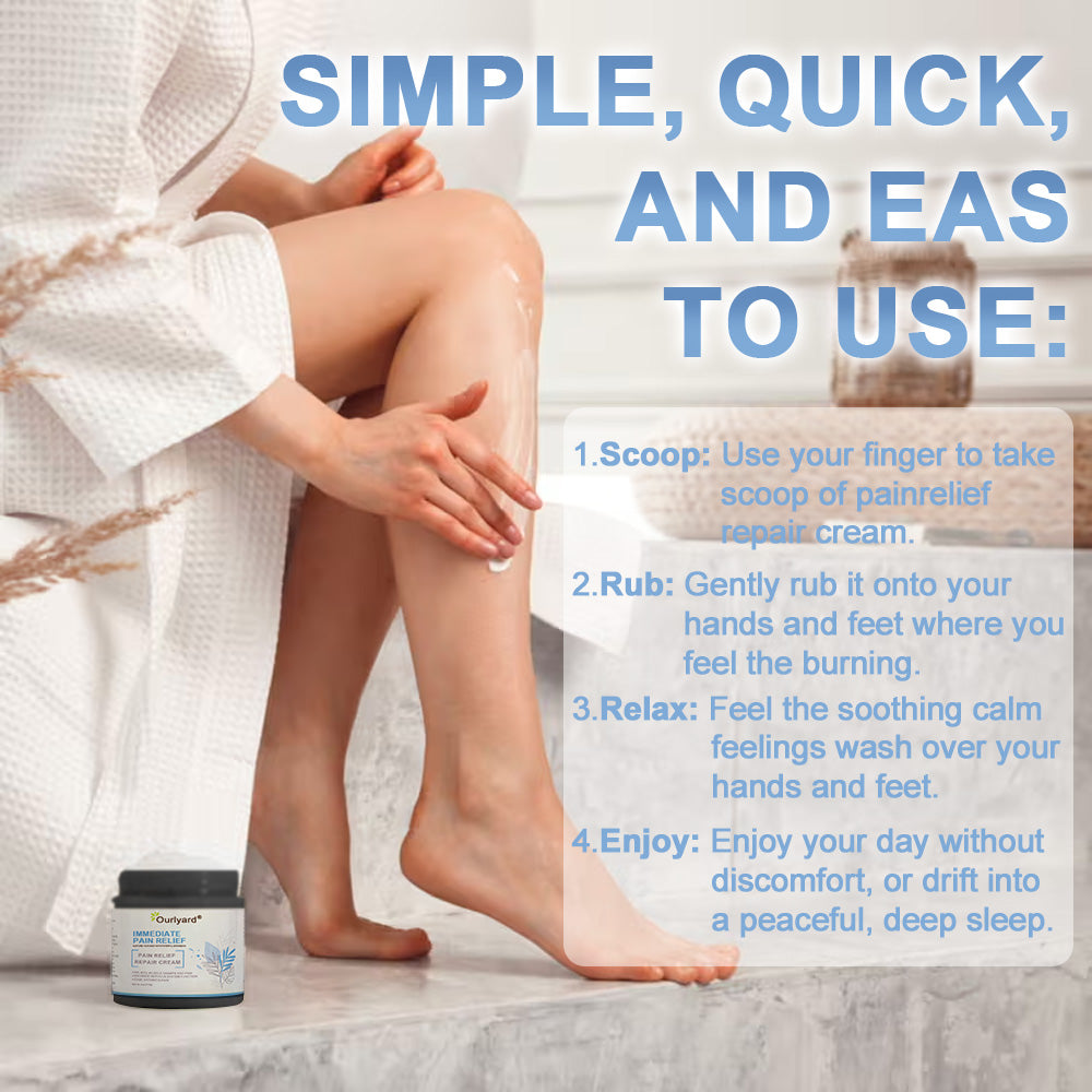 ✅Zatwierdzony przez NHS: Ourlyard® Magnesium Pain Healing Bone Cream (krem magnezowy łagodzący ból i wspomagający gojenie kości) (leczenie zapalenia stawów, neuropatii, chorób reumatycznych, skurczów mięśni, drgań i urazów sportowych)