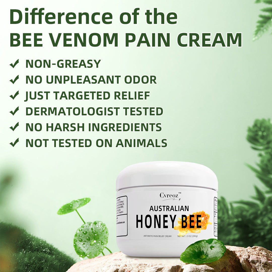🎄🎄 Cvreoz™ Australian honey bee Venom Pain and Bone Healing Cream🎄Rabat ograniczony czasowo Ostatnie 30 minut🐝