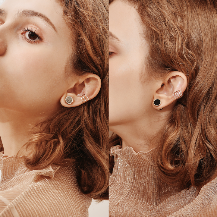 Veruniz Limfatice-Circurl Cercei magnetici de acupunctură