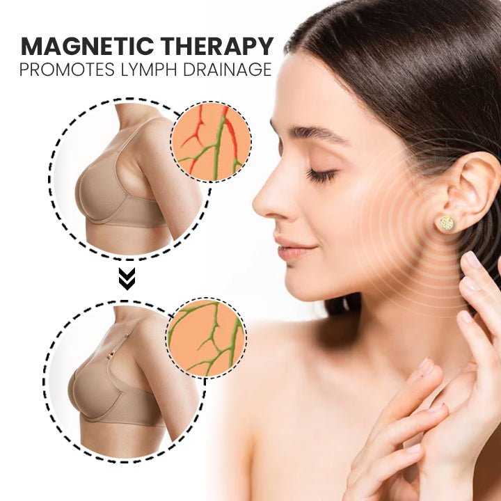Veruniz Limfatice-Circurl Cercei magnetici de acupunctură