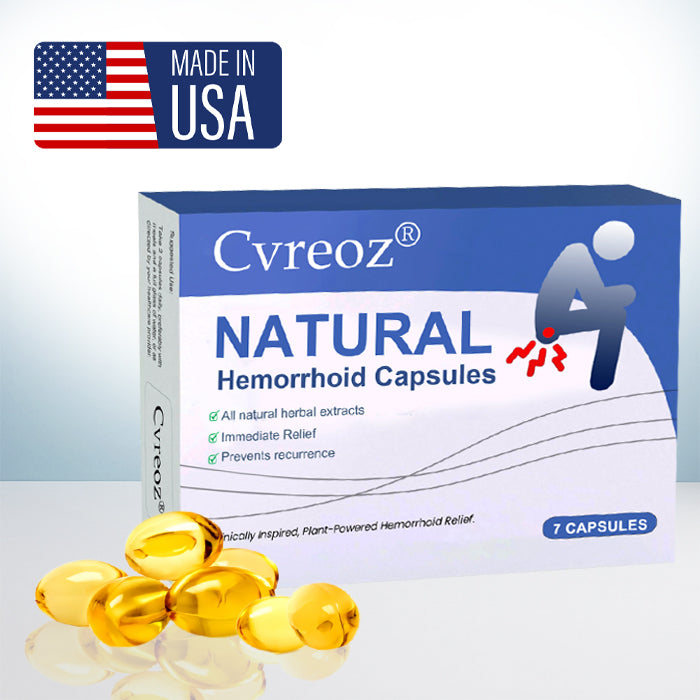 🔥Gorąca wyprzedaż – 50% zniżki🔥Cvreoz® Naturalne kapsułki na hemoroidy