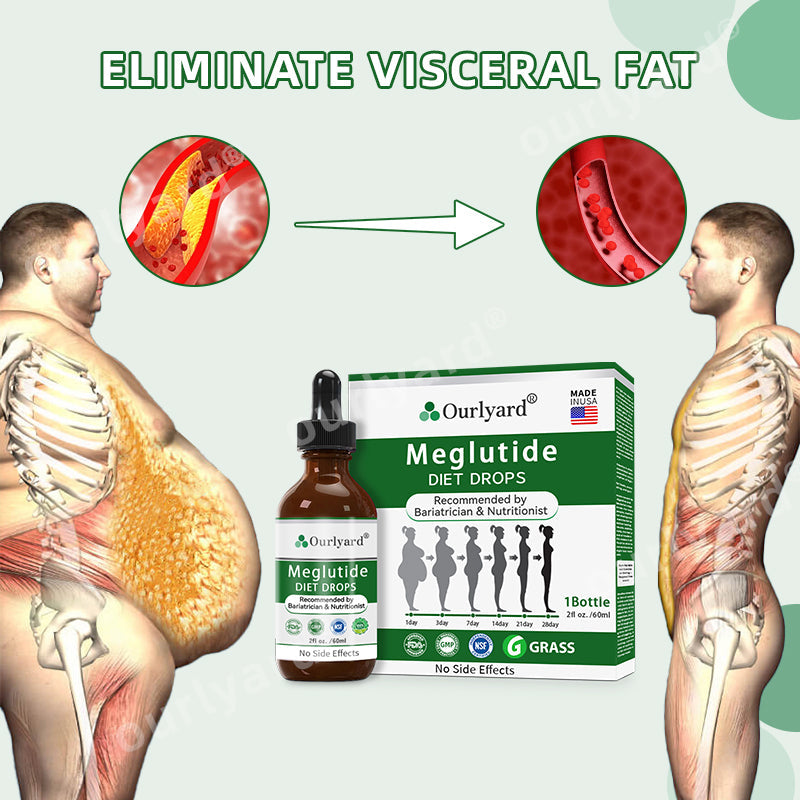 💖Ourlyard® Meglutide Diet Drops👩‍⚕️