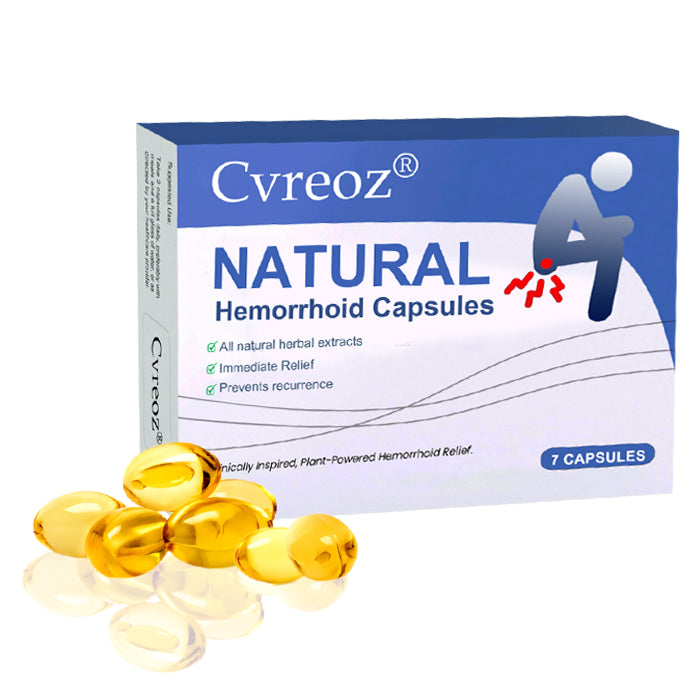 🔥Gorąca wyprzedaż – 50% zniżki🔥Cvreoz® Naturalne kapsułki na hemoroidy