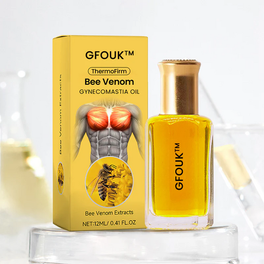 GFOUK ™ ThermoFirm Bee Venom Gynecomastia Oil do ujędrniania męskiej klatki piersiowej