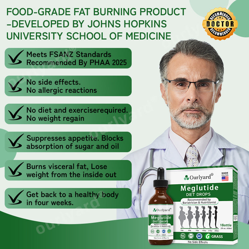 💖Ourlyard® Meglutide Diet Drops👩‍⚕️