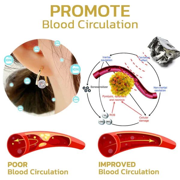 🔥LETZTER VERKAUFS-TAG - 49% RABATU) Lymphvity MagneTherapy Germanium Ohrringe