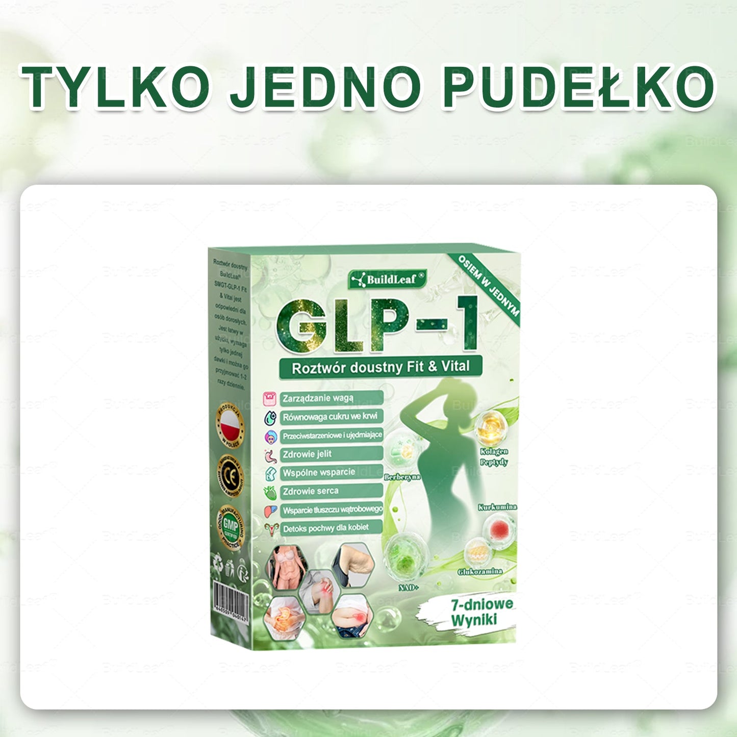 🏥Zalecenia Szpitala Uniwersyteckiego w Sofii | oficjalny sklep | 🍀𝑆𝑇𝐷𝘌𝘐® 𝐺𝐿𝑃-1 Odchudzanie Roztwór doustny -👨‍⚕️Otyłość, choroby sercowo-naczyniowe, cukrzyca, bezdech senny, problemy ze stawami i inne
