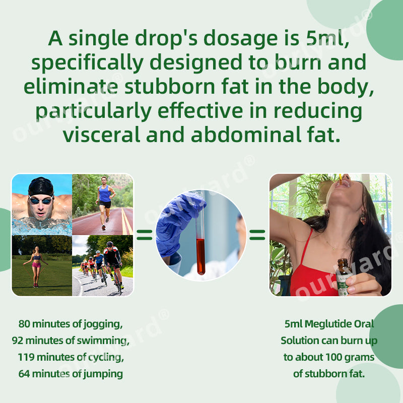 💖Ourlyard® Meglutide Diet Drops👩‍⚕️