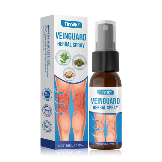 Timilk® VeinGuard Herbal Spray – ✅ Klinicznie potwierdzona skuteczność w eliminowaniu żylaków w zaledwie 7 dni!