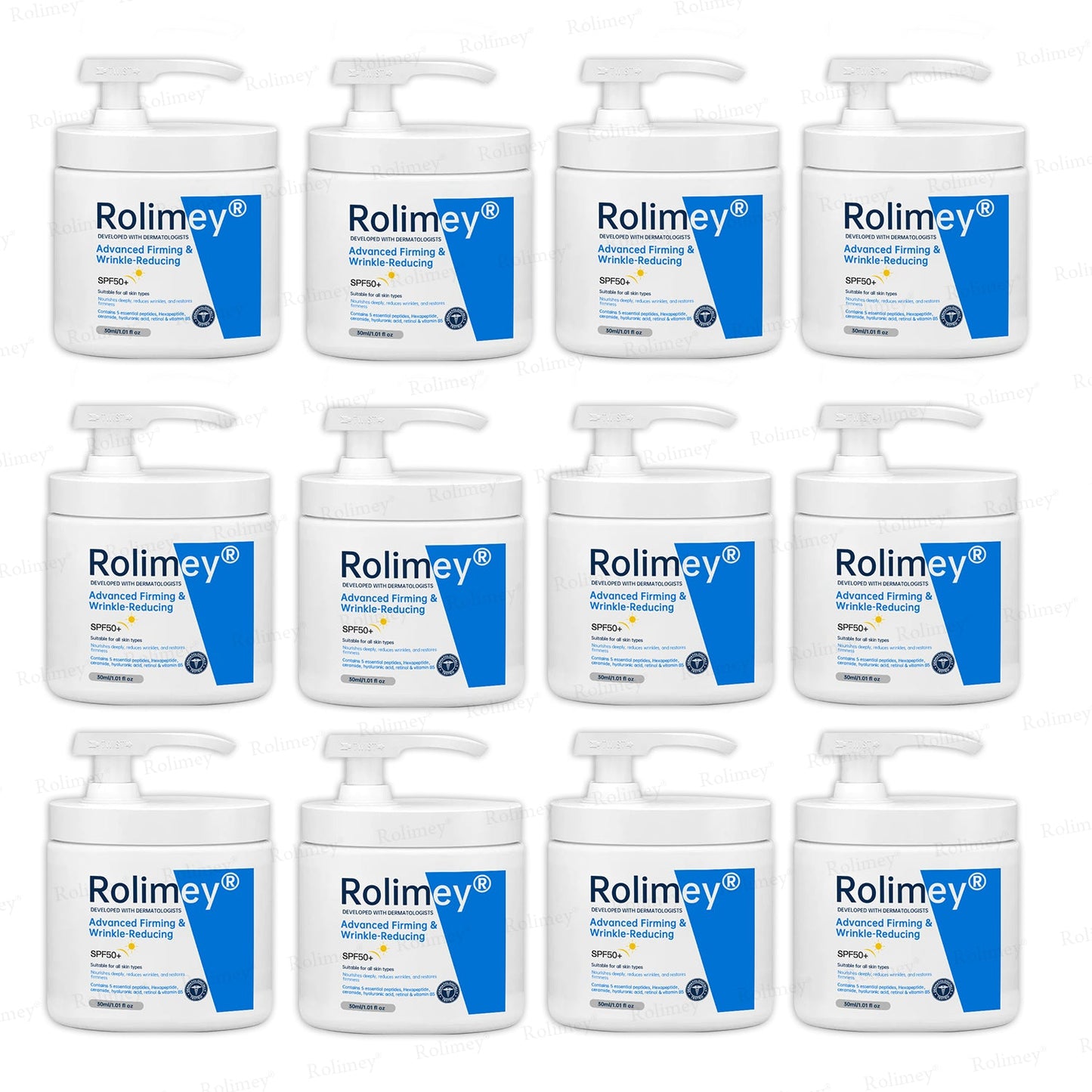 ✨✨💧(Wyprodukowane i wysyłane z Australii)✨Rolimey® Zaawansowany krem ujędrniający i redukujący zmarszczki (z filtrem SPF 50+)✨OSTATNI DZIEŃ 60% RABATU
