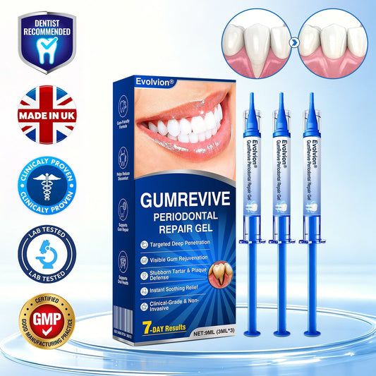 🇬🇧👨‍⚕️🦷🛡️ Evolvion® GumRevive — żel do regeneracji i odbudowy dziąseł