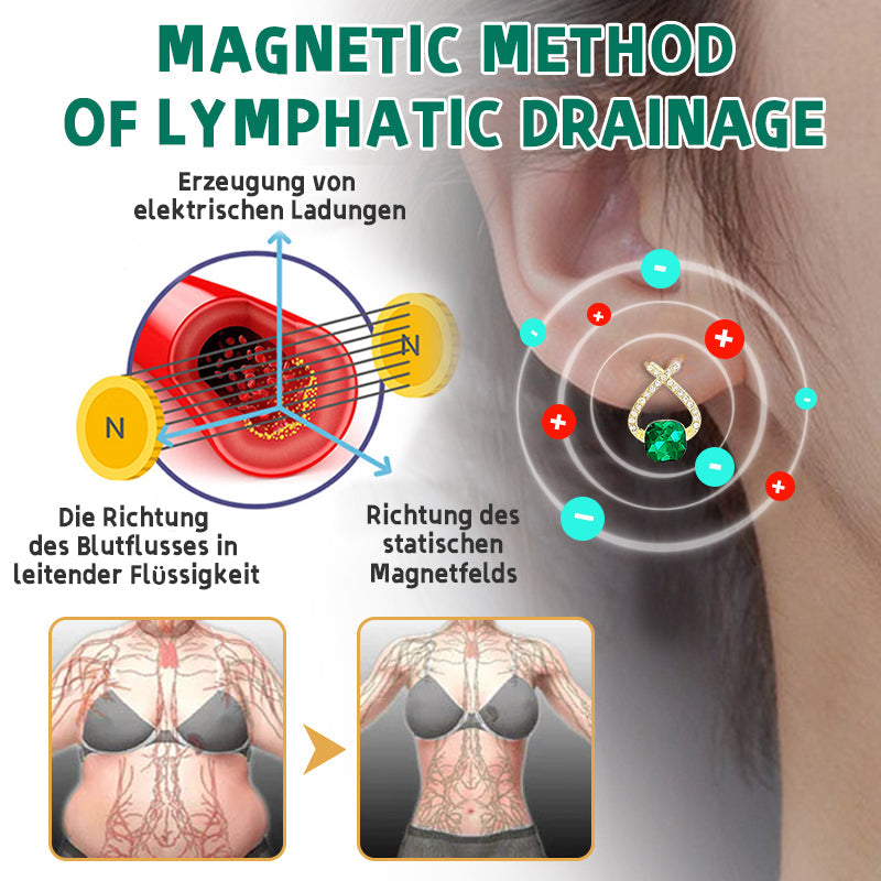 Futusly™ Lymphatische Pflege Magnettherapie Ohrringe🔥Ograniczona zniżka czasowa 🔥