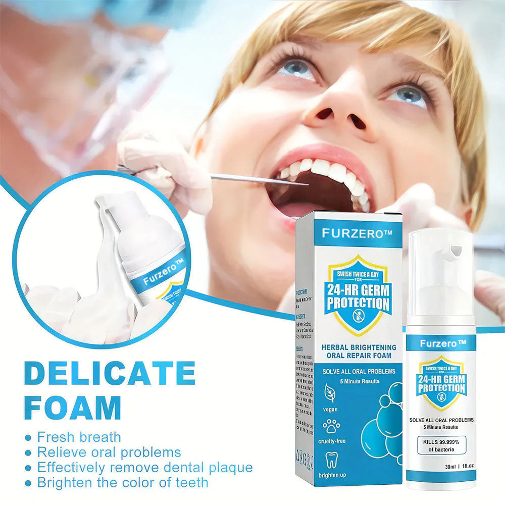 🦷Furzero™ Herbal Brightening Oral Repair Foam