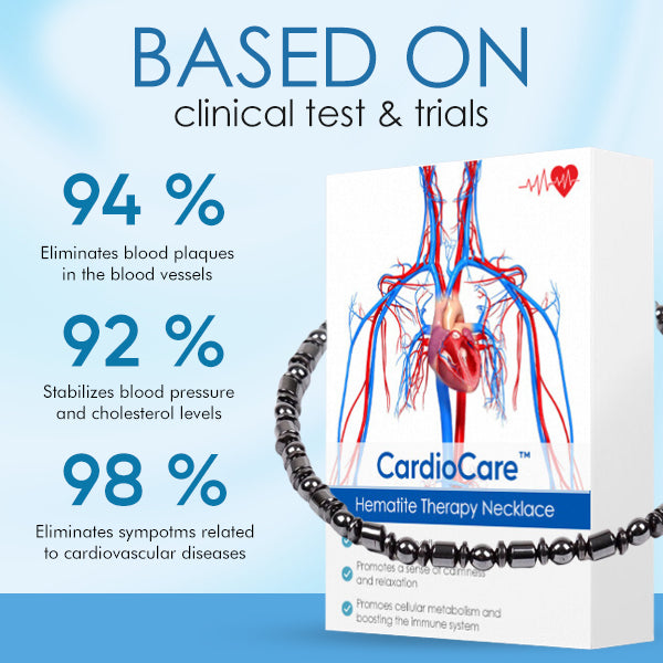 CardioCare™ Hematytowy naszyjnik terapeutyczny