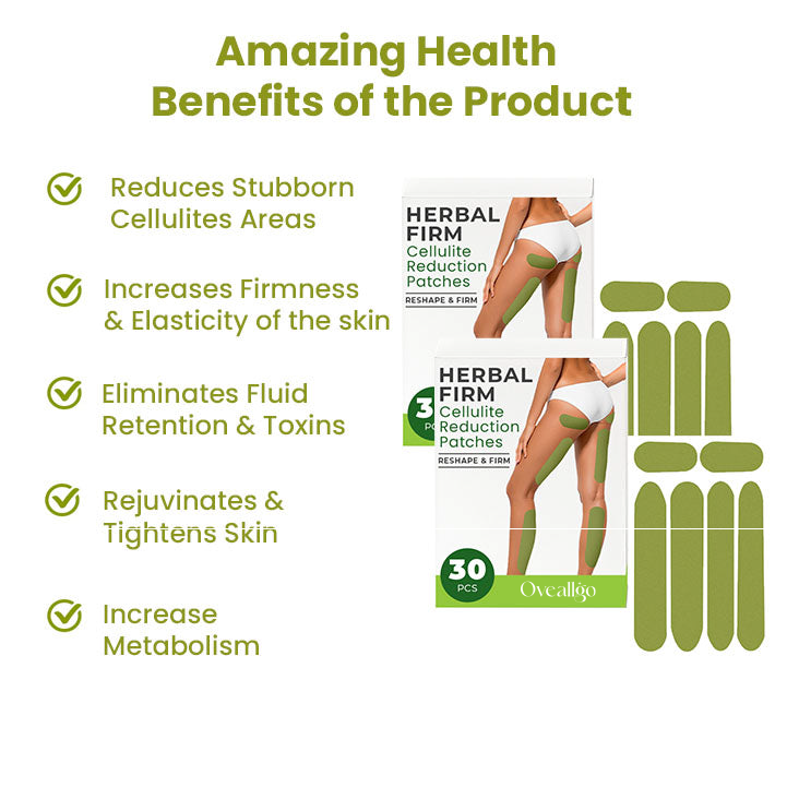 Oveallgo™ HerbalFirm PURI plastry redukujące cellulit